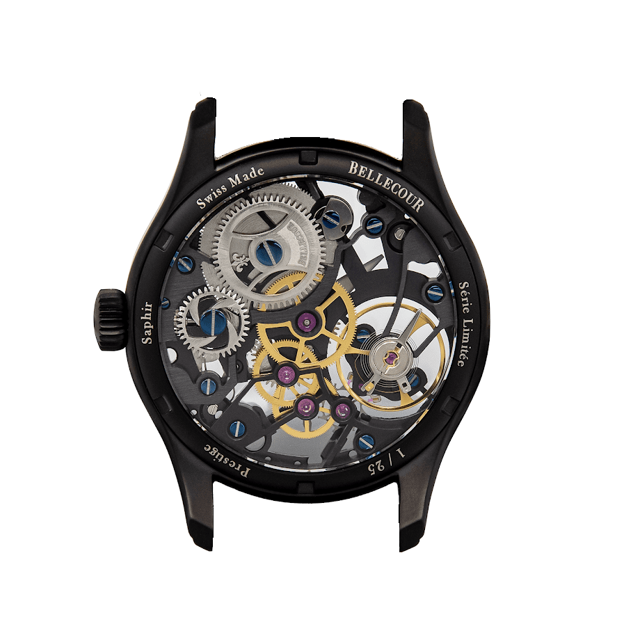 Photo du verso de la montre Squelette DM 1994