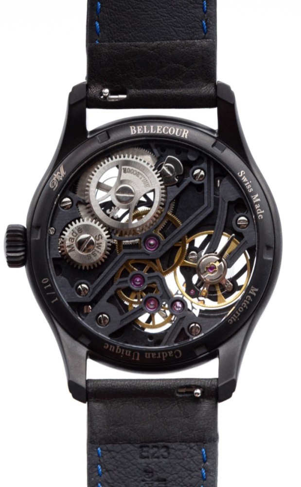 Photo du verso de la montre Météorite DM Météorite N°1